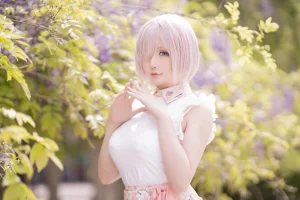 星之迟迟《2023年3月计划C 赠品 Fgo-玛修》主题写真：25张全套美图