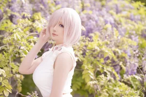 星之迟迟《2023年3月计划C 赠品 Fgo-玛修》主题写真：25张全套美图