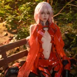 桜桃喵《罪恶王冠 楪祈》主题写真：48张全套美图，含3个视频