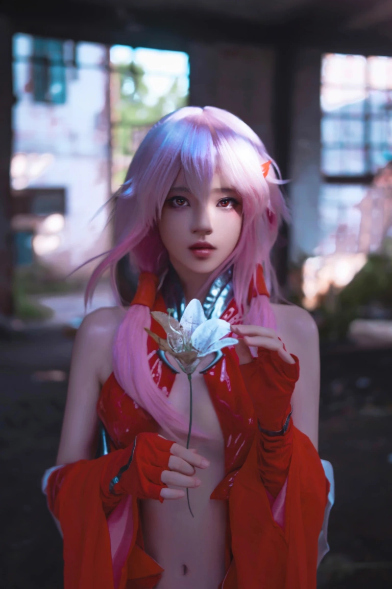 桜桃喵《罪恶王冠 楪祈》主题写真：48张全套美图，含3个视频