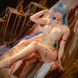星之迟迟《2023年4月计划C Nikke 胜利女神 海伦》主题写真：77张全套美图，含1个视频