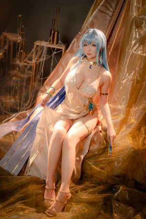 星之迟迟《2023年4月计划C Nikke 胜利女神 海伦》主题写真：77张全套美图，含1个视频