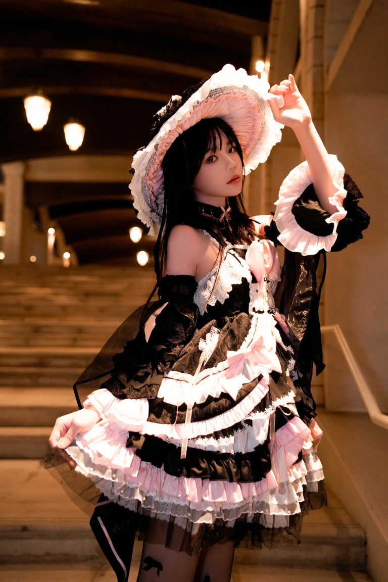 桜桃喵《星愈》主题写真：16张全套美图