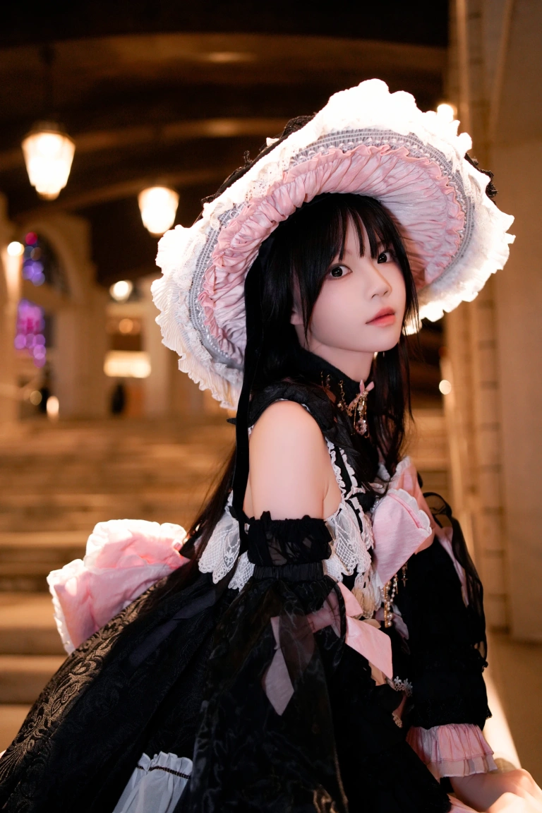 桜桃喵《星愈》主题写真：16张全套美图