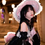 桜桃喵《星愈》主题写真：16张全套美图