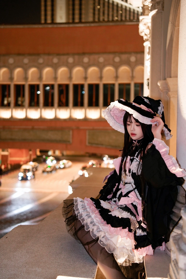 桜桃喵《星愈》主题写真：16张全套美图