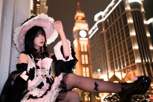 桜桃喵《星愈》主题写真：16张全套美图