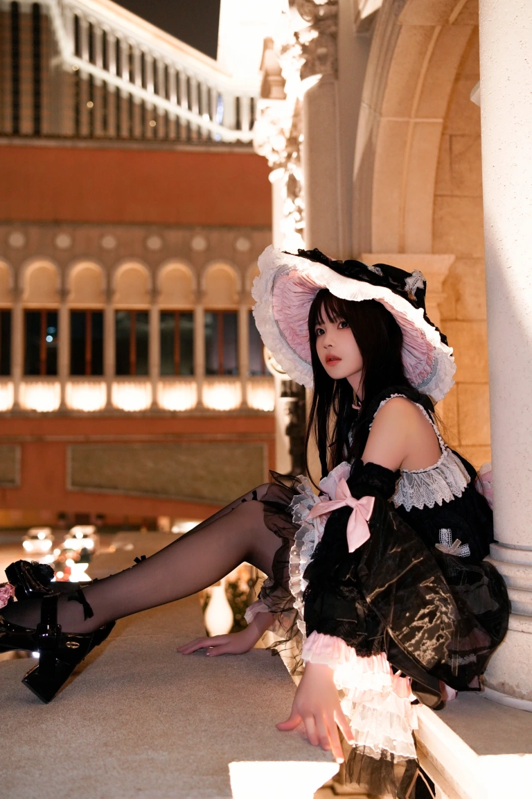 桜桃喵《星愈》主题写真：16张全套美图