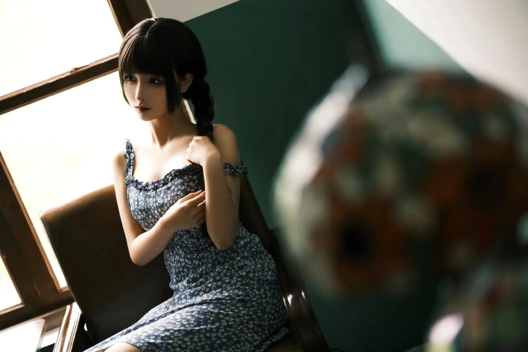 蠢沫沫《往事回忆》主题写真：20张全套美图