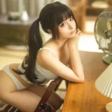 蠢沫沫《假日》主题写真：28张全套美图