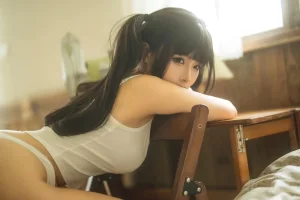 蠢沫沫《假日》主题写真：28张全套美图