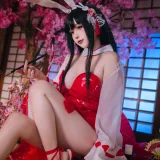 日奈娇(椎名莜)《碧蓝航线 大山兔女郎》主题写真：46张全套美图