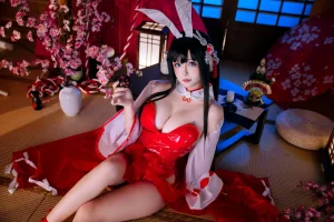 日奈娇(椎名莜)《碧蓝航线 大山兔女郎》主题写真：46张全套美图