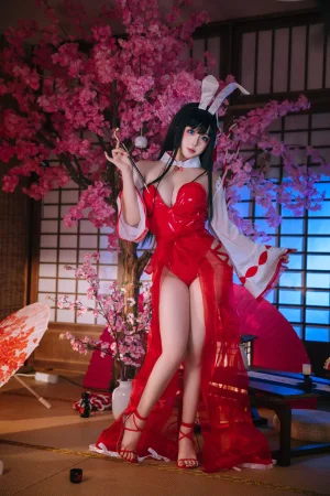 日奈娇(椎名莜)《碧蓝航线 大山兔女郎》主题写真：46张全套美图