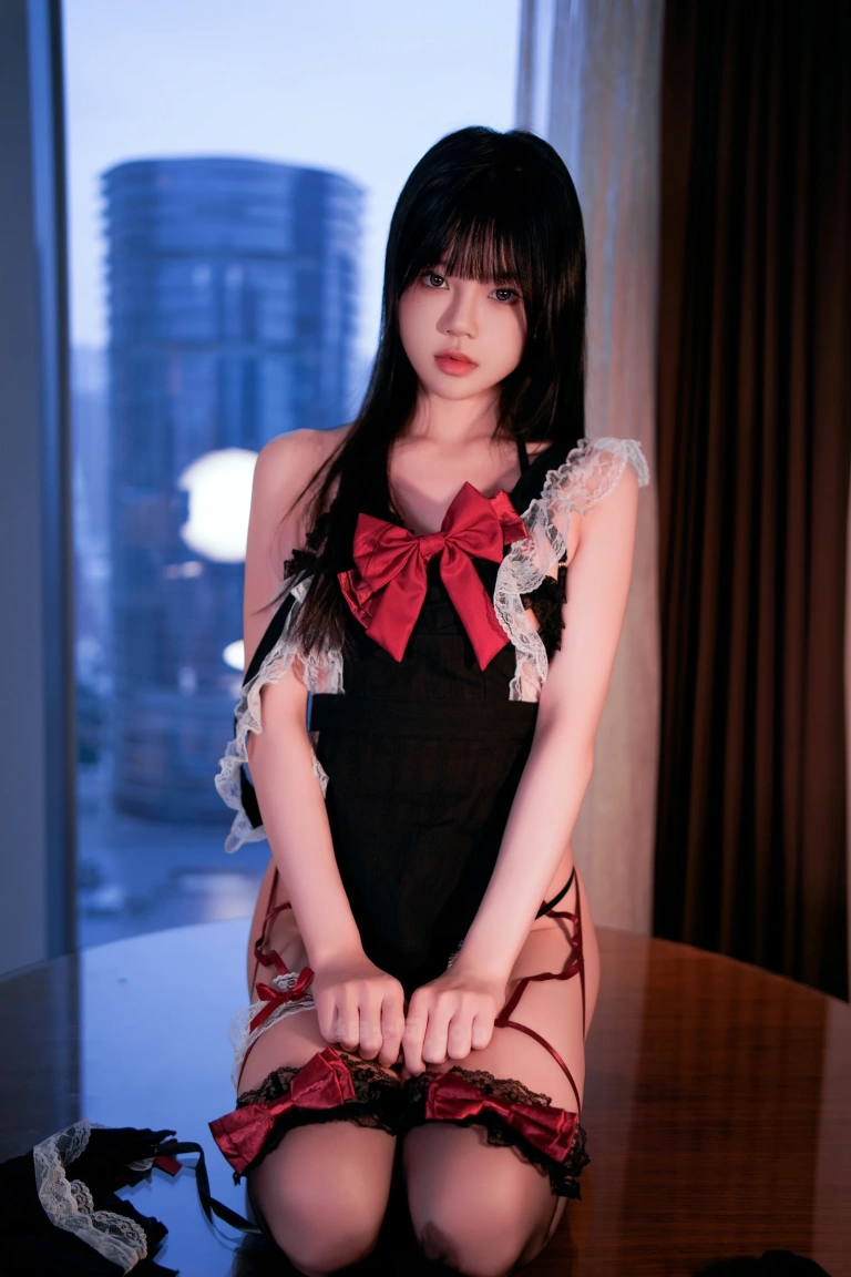桜桃喵《蝴蝶结》主题写真：72张全套美图