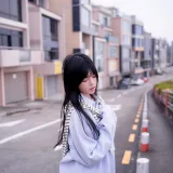 桜桃喵《蓝》主题写真：20张全套美图