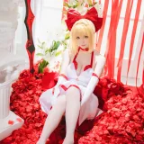 星之迟迟《2023年6月计划A FATE EXTELLA 尼禄》主题写真：43张全套美图