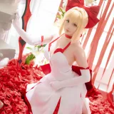 星之迟迟《2023年6月计划A FATE EXTELLA 尼禄》主题写真：43张全套美图