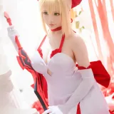 星之迟迟《2023年6月计划A FATE EXTELLA 尼禄》主题写真：43张全套美图