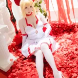 星之迟迟《2023年6月计划A FATE EXTELLA 尼禄》主题写真：43张全套美图