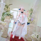 日奈娇(椎名莜)《蔚蓝档案 下江小春花嫁》主题写真：26张全套美图