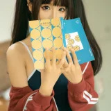 蠢沫沫《课间》主题写真：30张全套美图