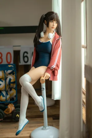 蠢沫沫《课间》主题写真：30张全套美图
