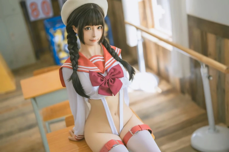 蠢沫沫《小春日和》主题写真：14张全套美图