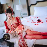 日奈娇(椎名莜)《洞房花烛》主题写真：190张全套美图，含5个视频