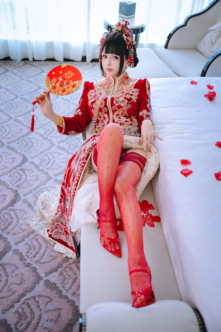 日奈娇(椎名莜)《洞房花烛》主题写真：190张全套美图，含5个视频