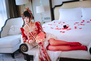 日奈娇(椎名莜)《洞房花烛》主题写真：190张全套美图，含5个视频