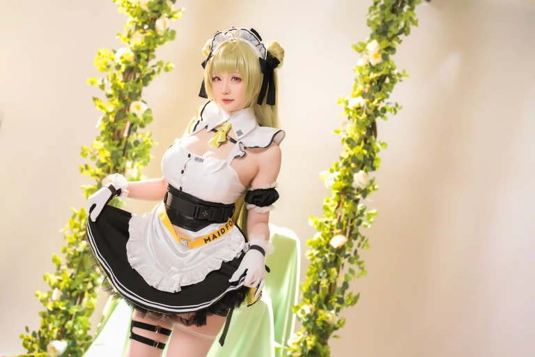 星之迟迟《2023年8月计划B NIKKE 索达》主题写真：109张全套美图，含2个视频
