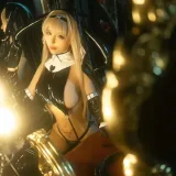 蠢沫沫《修女》主题写真：12张全套美图