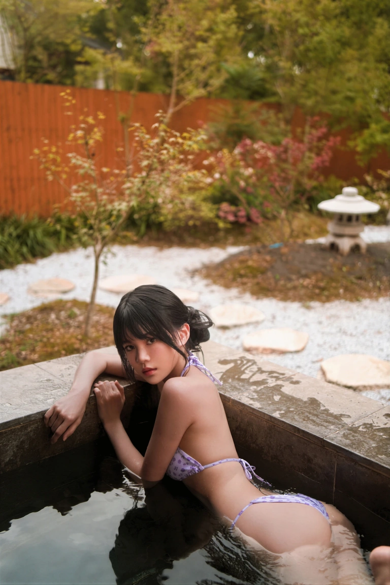 桜桃喵《紫色韵味》主题写真：24张全套美图