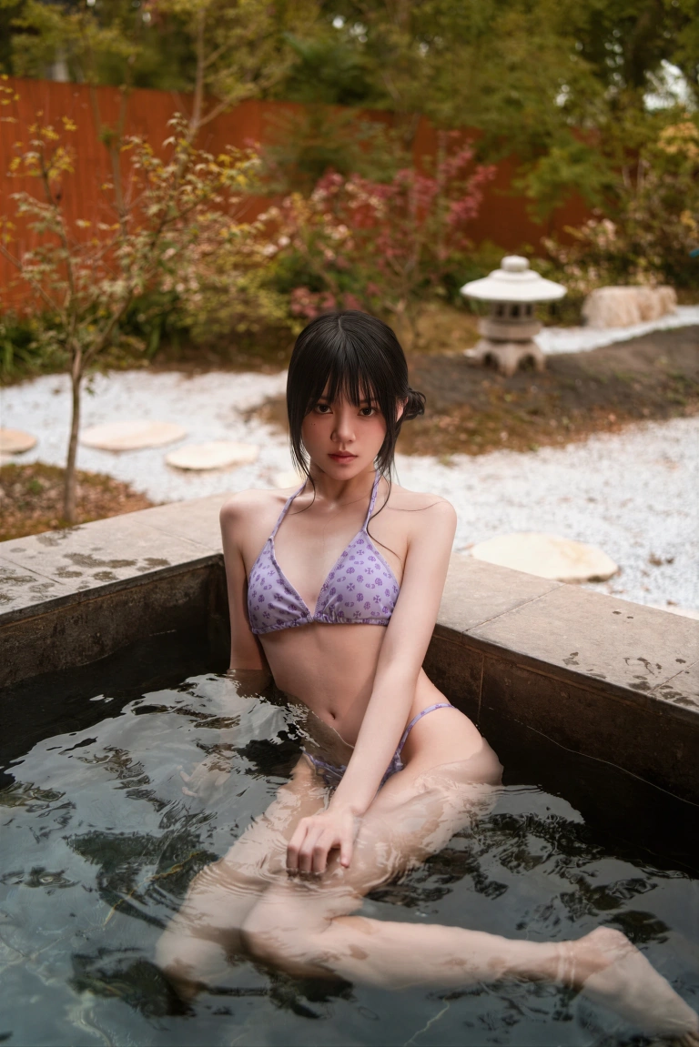 桜桃喵《紫色韵味》主题写真：24张全套美图