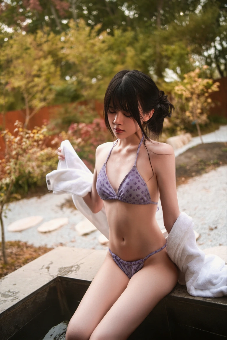 桜桃喵《紫色韵味》主题写真：24张全套美图