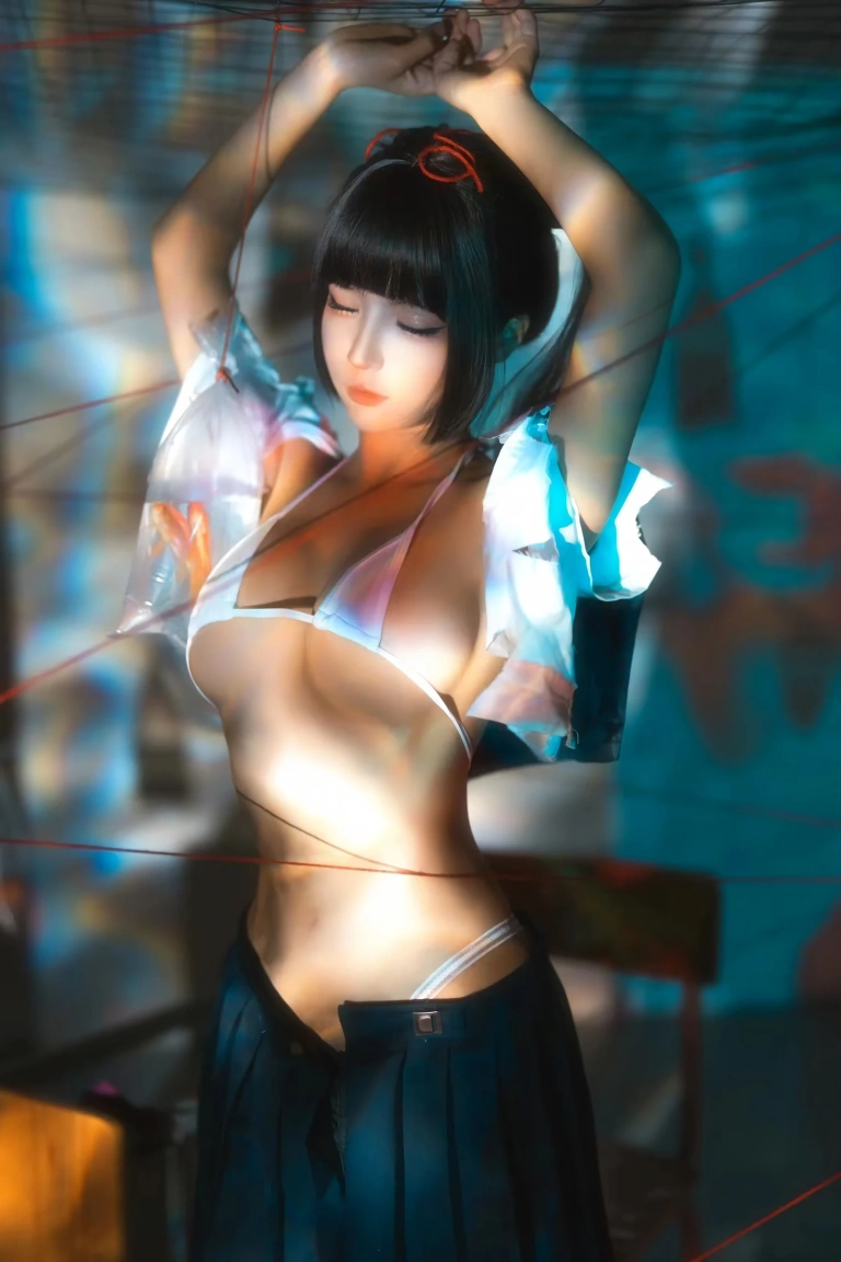 蠢沫沫《梦鱼》主题写真：11张全套美图