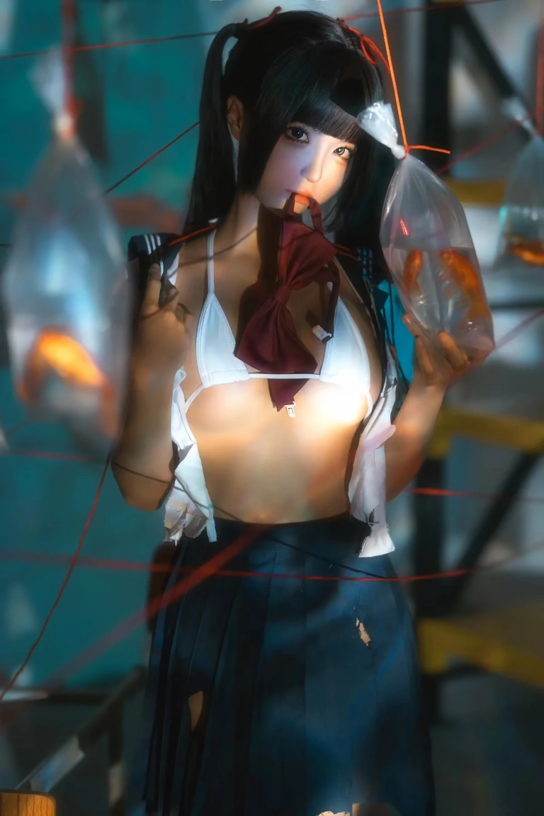 蠢沫沫《梦鱼》主题写真：11张全套美图