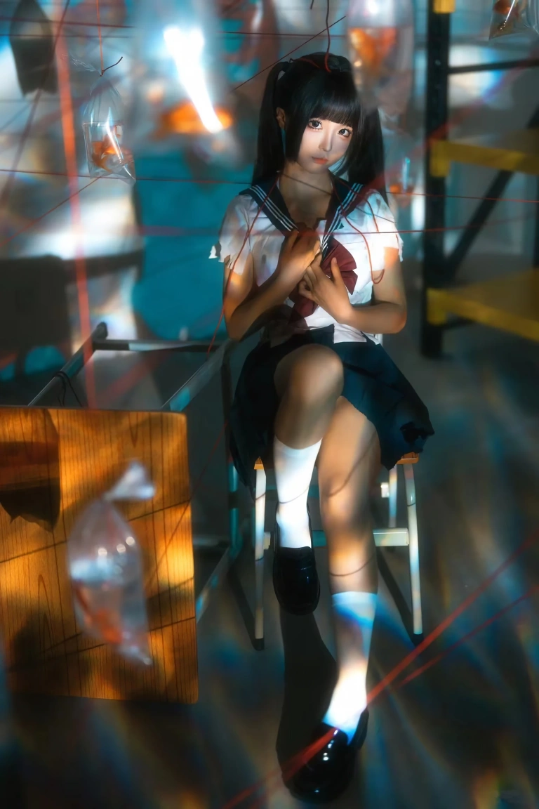 蠢沫沫《梦鱼》主题写真：11张全套美图