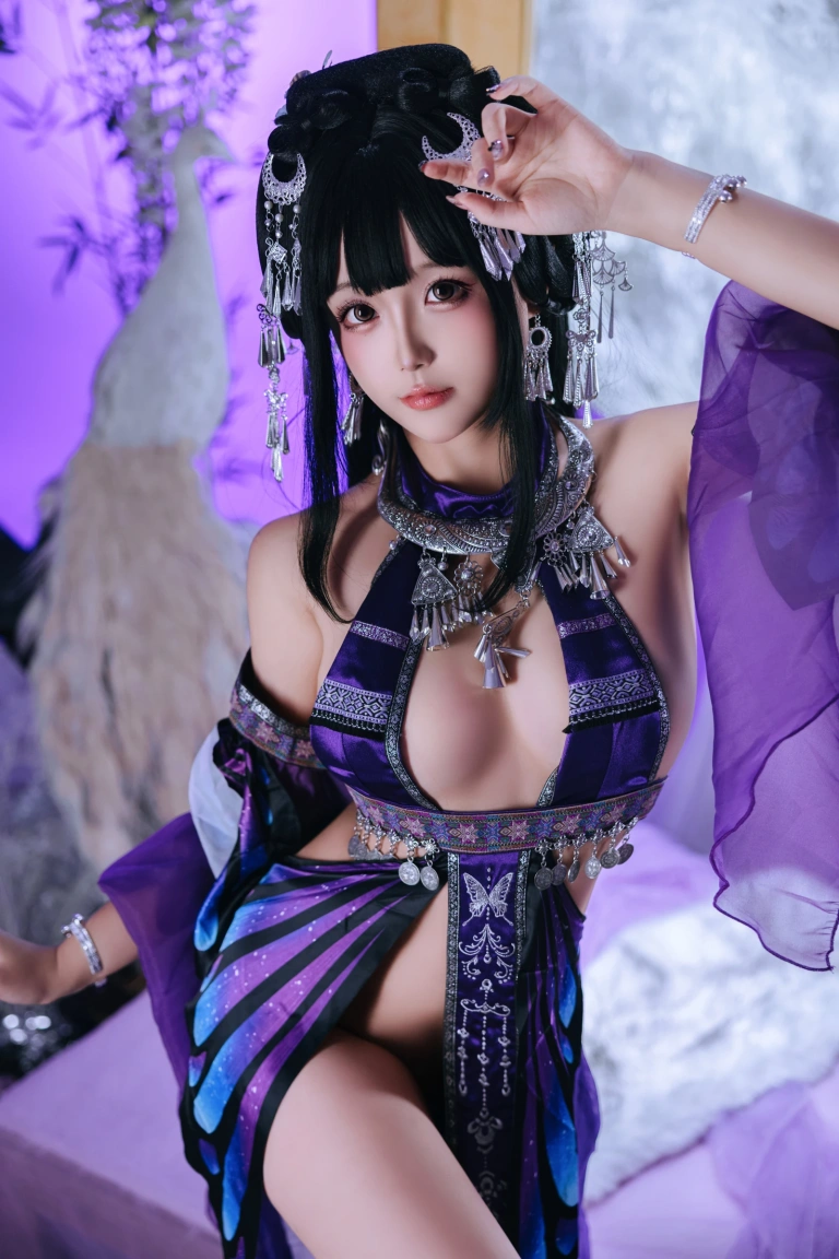 日奈娇(椎名莜)《苗疆巫女》主题写真：157张全套美图，含5个视频
