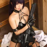 蠢沫沫《米哈拉女王》主题写真：9张全套美图