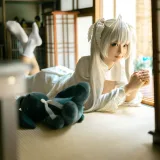 蠢沫沫《穹妹》主题写真：28张全套美图