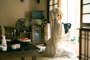 蠢沫沫《穹妹》主题写真：28张全套美图