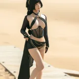蠢沫沫《沙漠狐》主题写真：21张全套美图