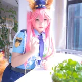 神楽坂真冬《第二季 序号3：玉藻前《後で逮捕してもいい？》》主题写真：150张全套美图