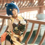 蠢沫沫《香菱女仆》主题写真：27张全套美图