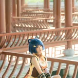 蠢沫沫《香菱女仆》主题写真：27张全套美图