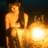 蠢沫沫《海岸昏灯》主题写真：22张全套美图