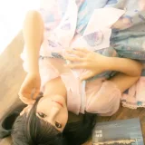 蠢沫沫《可爱粉裙》主题写真：13张全套美图