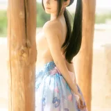 蠢沫沫《可爱粉裙》主题写真：13张全套美图